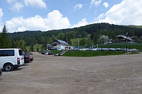 großer Parkplatz an der Talstation, kostenpflichtig, aber Ermäßigung mit Gästekarte