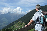 Blick Richtung Passeiertal